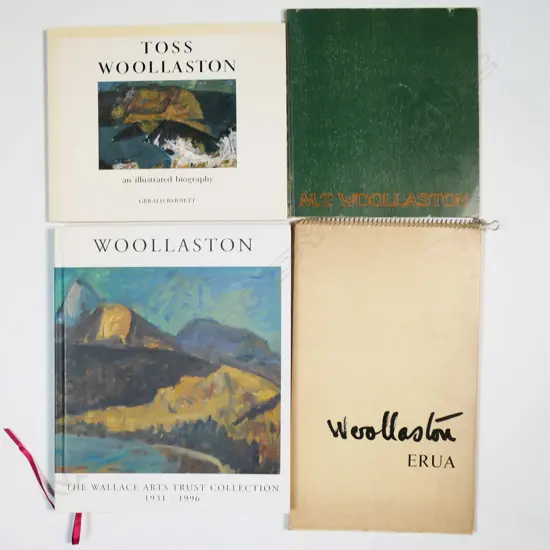 TOSS WOOLLASTON - FOUR PUBLICATIONS